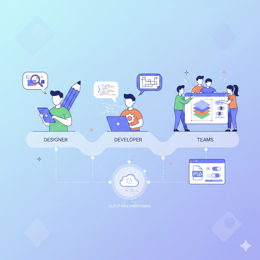 Perfect for Designers, Developers & Teams